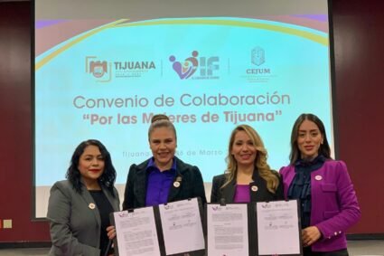 Refuerzan DIF Tijuana y CEJUM lucha contra la violencia de género con un convenio de colaboración